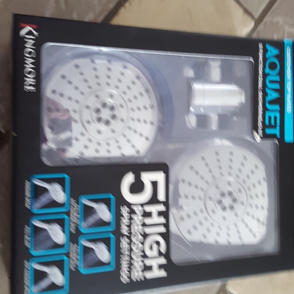 Bath Aqua Jet 5 Function Shower Head Hand Held Set Poshmark